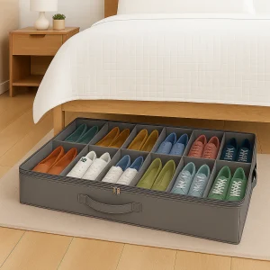 Premium Dustproof Shoe Organizer Box