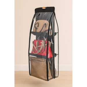 Zipper System 6 Pocket Hanging Bag Organizer