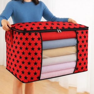 New Star Printed Quilt/Blanket Storage Bag